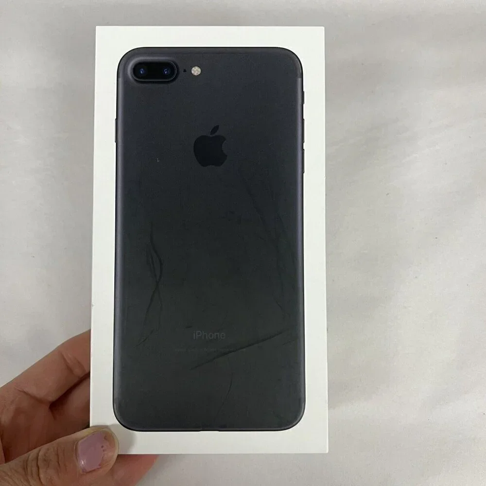 Apple iPhone 7 Plus Empty Original Retail Box 32GB - EMPTY BLACK - BOX ONLY